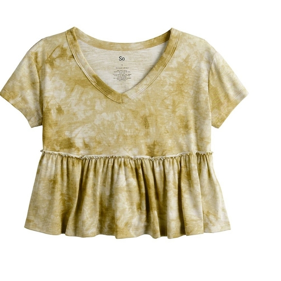 SO Junior Peplum tee - Picture 3 of 3
